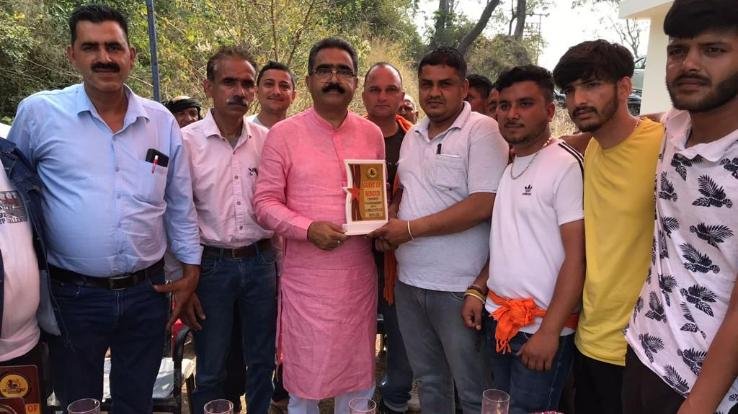Industries Minister Bikram Thakur listened to public problems in Shantala