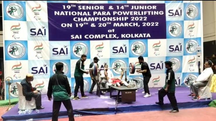 Satbir Singh of Moin secured 5th rank in National Para Power Lifting Competition