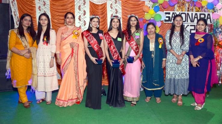 Farewell ceremony organized in Lower Girls Hostel of the college