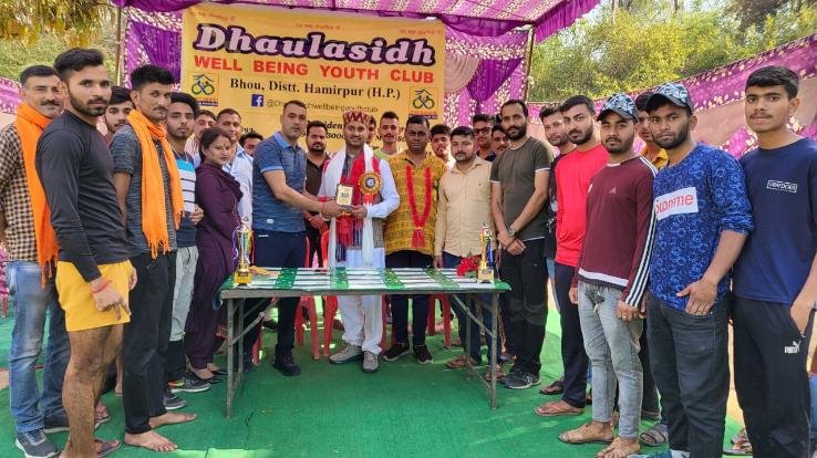 Dholsidh Well Being Youth Club organized kabaddi competition