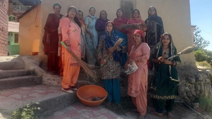  Women launched cleanliness drive