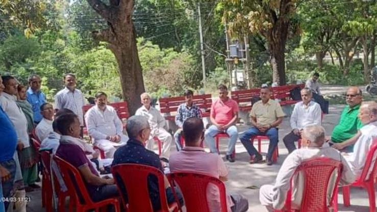 Monthly meeting of public welfare organization held under the chairmanship of Kuldeep Thakur