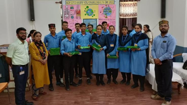 Celebrated World Health Day with gaiety at ITI