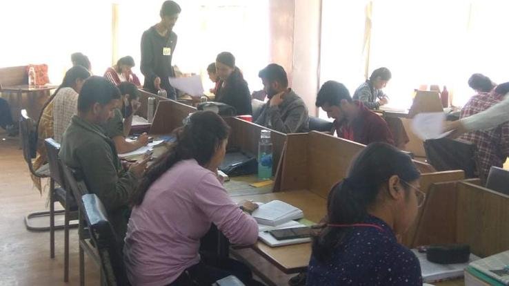 ABVP HPU unit launched a signature campaign on student demands