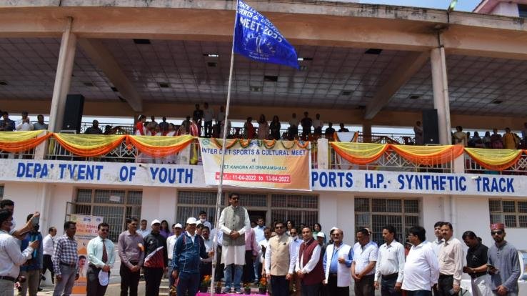 Rakesh Pathania inaugurated inter district sports and cultural competition
