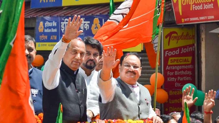  Jai Ram Thakur speaks less but his work speaks: Nadda