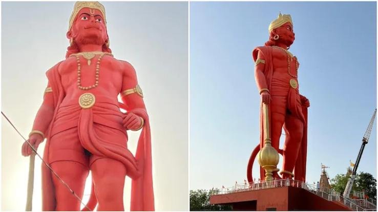 PM Narendra Modi unveils 108-feet statue of Hanuman in Gujarat's Morbi