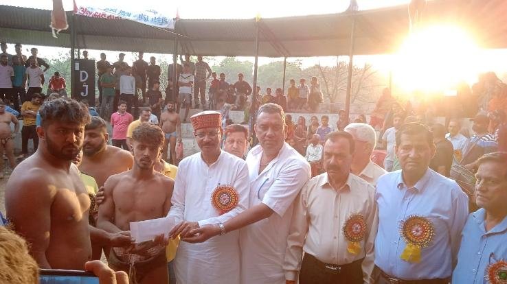 Baba Ghasi Ram Ji Ram Mandir Sakoh Fair ends with wrestling