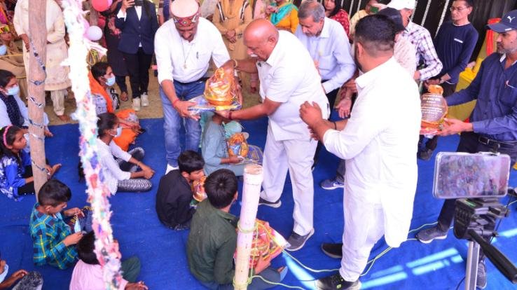 Himachal Pradesh Sadh-Sangat gathered in Dharamsala to celebrate the spiritual establishment month