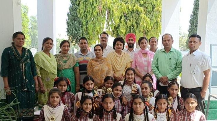  11th class result declared in Government Girls Senior Secondary School Raihan