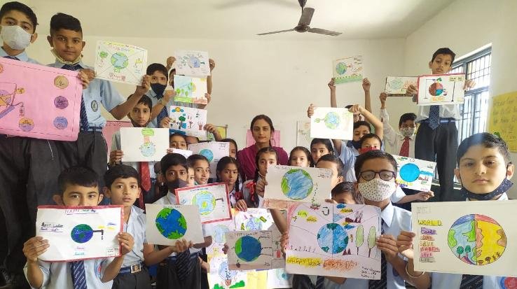  Lotus International Convent School celebrated World Earth Day