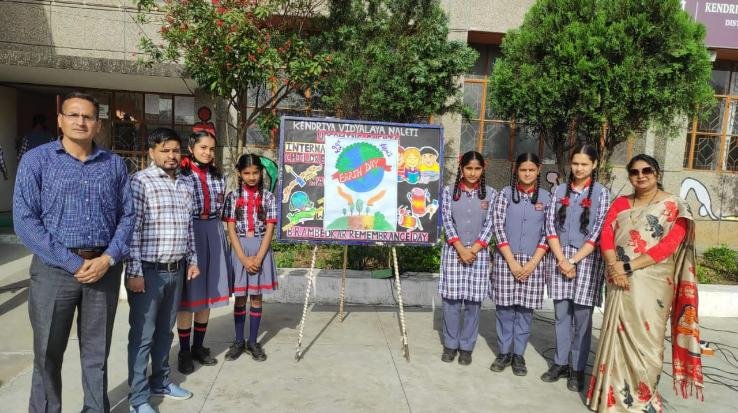  Earth Day was celebrated in Kendriya Vidyalaya Naleti
