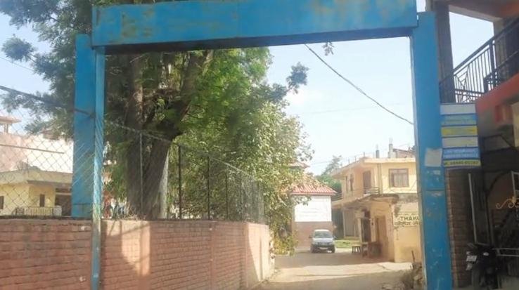 There is no sign board showing the development block office, people are upset