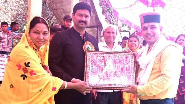 Sushil Kol arrived at Baba Bhaudi Siddha Bhandara