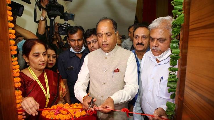 Chief Minister Jai Ram Thakur today inaugurated the State Media Center at Himachal Bhawan in New Delhi.