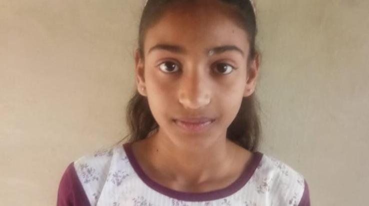 Student Akshara Pama passed NMMS Scholarship