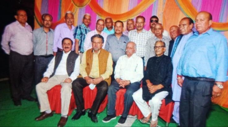 District Pensioners and Senior Citizens Welfare Organization organized the reception