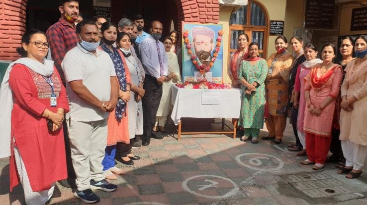  celebrated the 158th birth anniversary of Guru Dutt Vidyarthi