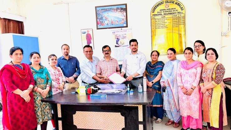 Jwalamukhi: Formation of College Professor Organization Unit in Jwalaji, Government College