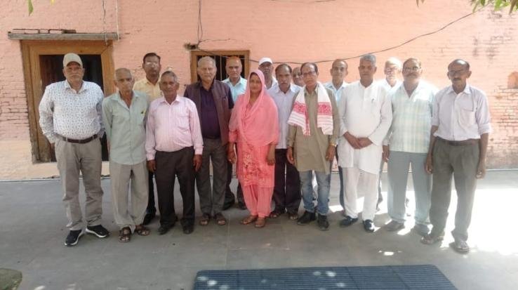 Des Raj Badialya got the command of All India Ex-Para Military Forces Welfare Association