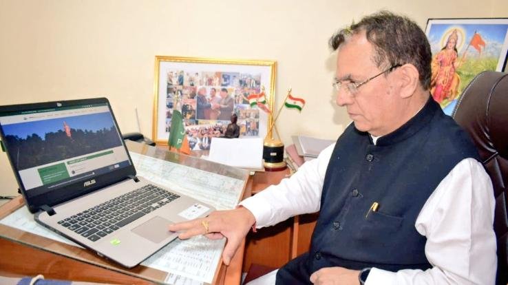Urban Development Minister launched Shimla Smart City website