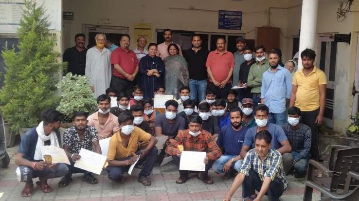 City Council Kangra honored workers on Labor Day