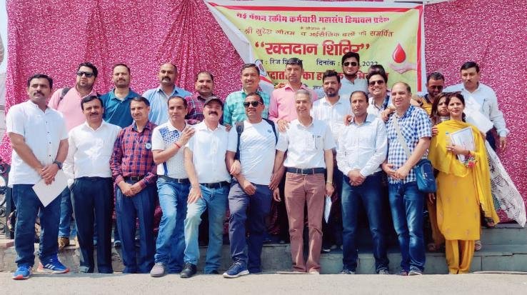 NPS Employees Federation donated blood