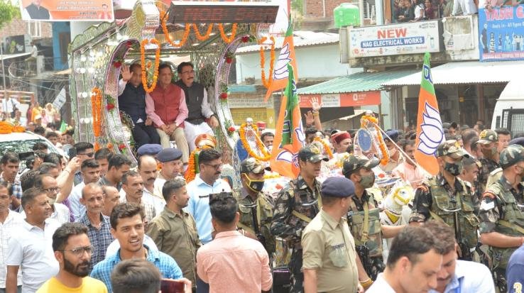 CM laid foundation stones worth crores