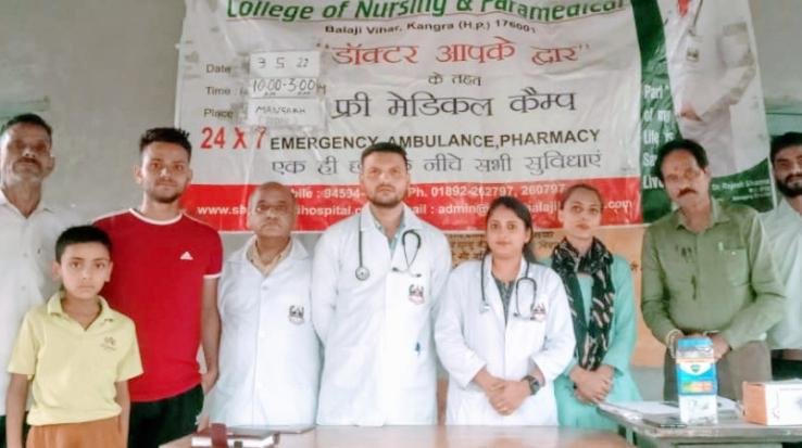  Shri Balaji Hospital organizes free medical camp in Mangarh