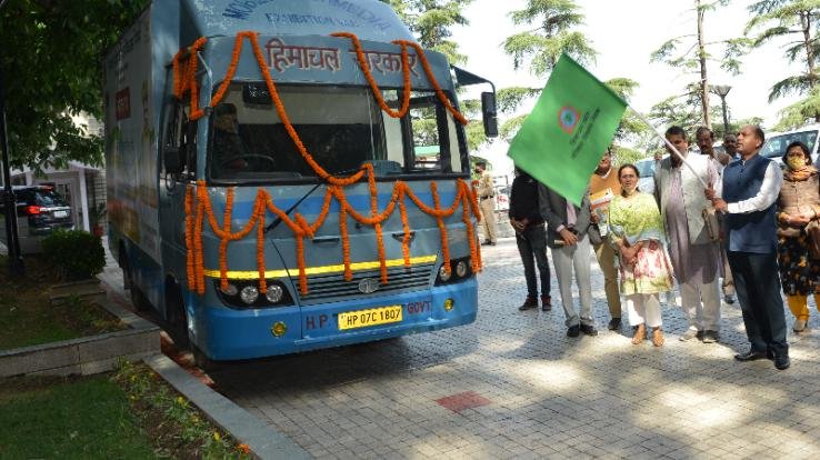 Chief Minister flagged off Kaushal Rath
