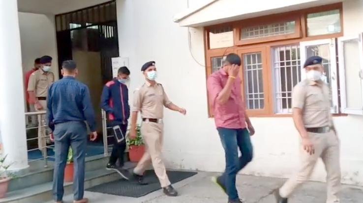 4 accused in police recruitment paper leak case presented in ACGM Kangra court