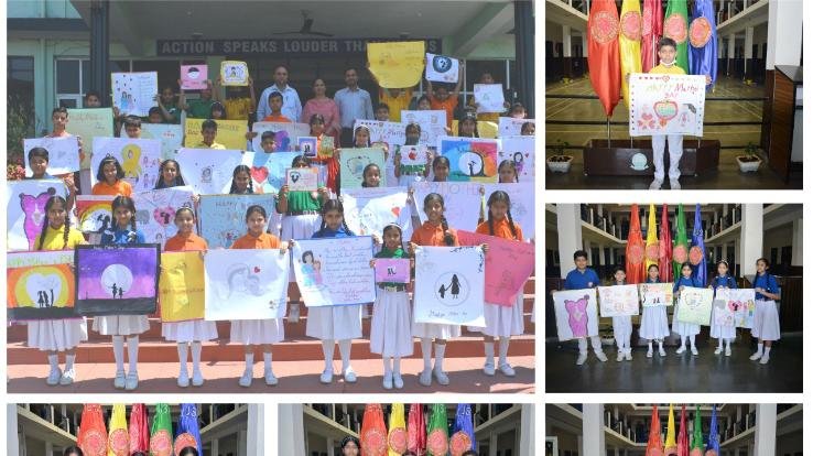 Mother's Day celebrated in DAV Bhadoli