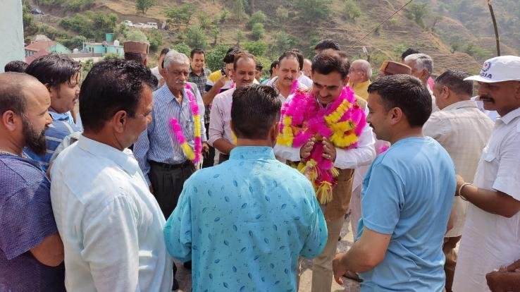 MLA listened to villagers' problems