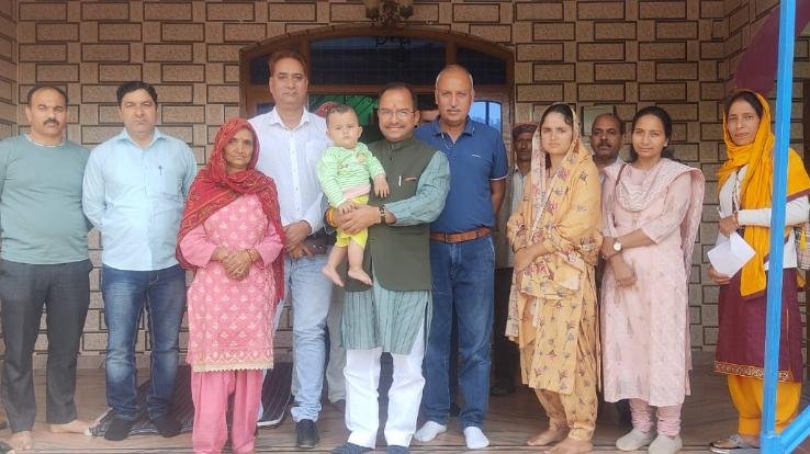 Jairam Sarkar will fulfill every aspect of the request of the martyr Rakesh family - Trilok Kapoor