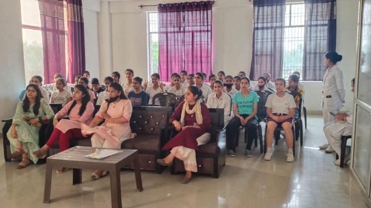 International Nurses Day celebrated in Maa Jwala Nursing College Kundlihar