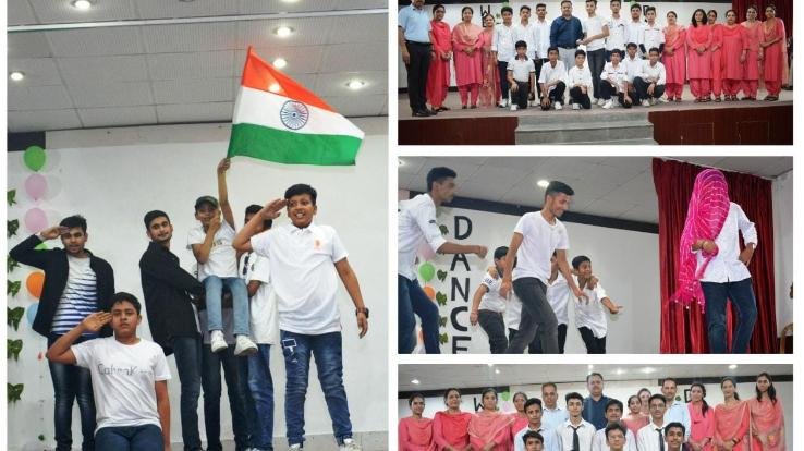 Children of DAV Bhadoli dance to Western Bollywood songs