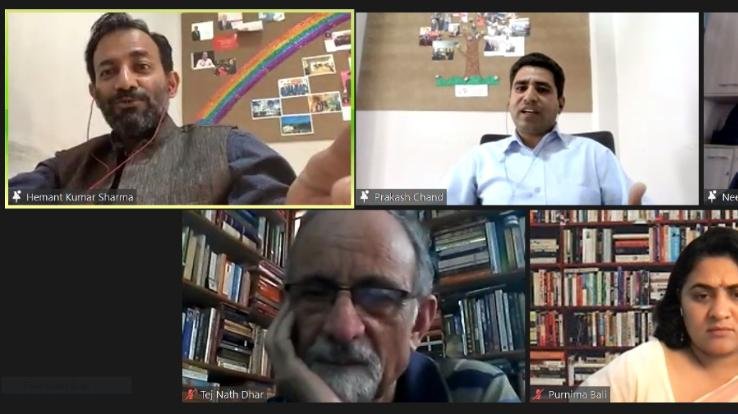 Organized a session on Munshi Premchand in Shoolini University