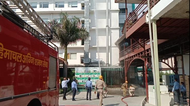  Fire prevention exercise at Fortis Hospital