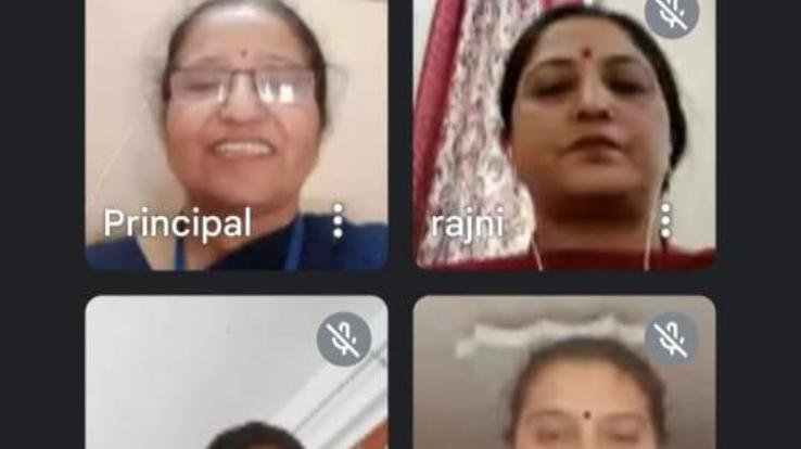 Sharan College organized national level webinar