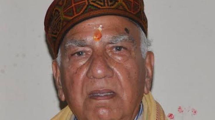 Modi's brilliant 8 years outweigh Congress's 60 years: Shanta Kumar