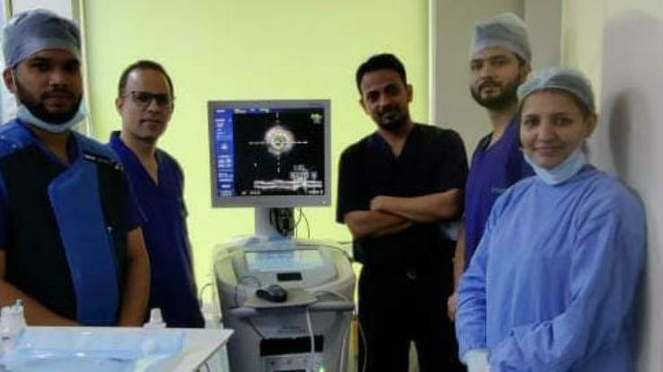 Coronary Angioplasty with IVUS Technique at Fortis Hospital