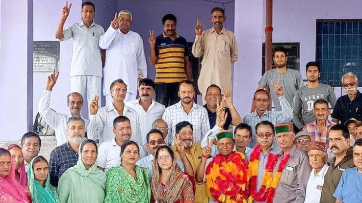 Congress workers convention concluded under the leadership of MLA Kishori Lal