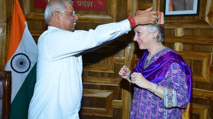 British Deputy High Commissioner to India Ms. Carolyn Rowett calls on Governor