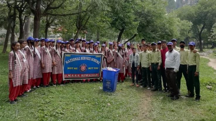 One day NSS camp organized at Rewalsar School