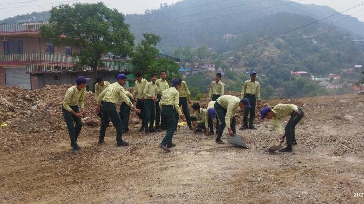 One day NSS camp organized at Chandi Arki School