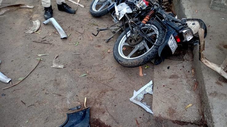  Bike collided with kiosk in Sunhet, driver dies