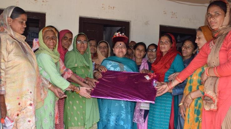  Minister of Social Justice and Empowerment inaugurated Mahila Mandal Bhawan