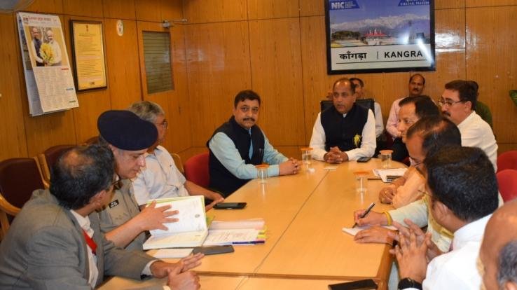 CM takes stock of preparations for PM's visit to Dharamshala