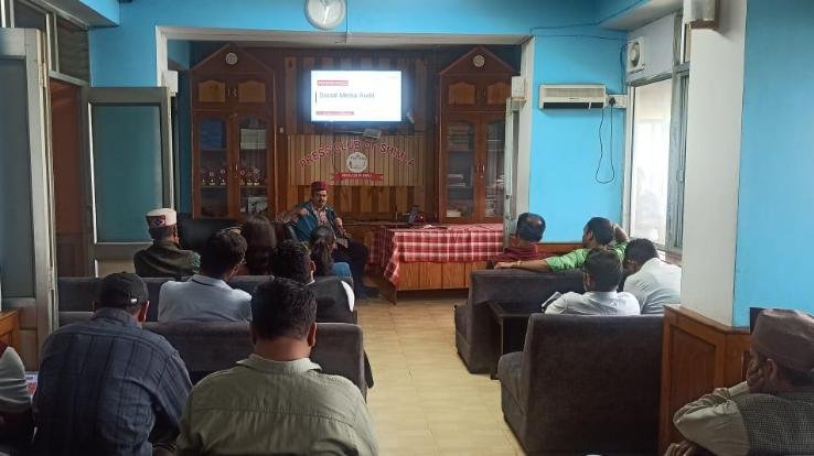 Awareness workshop organized for media personnel on Fake News