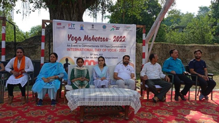 8th International Yoga Festival concludes at New Kangra School